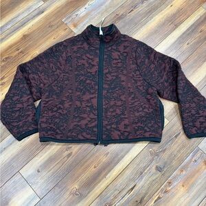 lululemon athletica Black and Brown Teddy Jacket